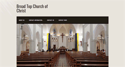 Desktop Screenshot of broadtopchurch.org