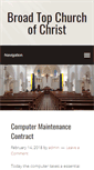 Mobile Screenshot of broadtopchurch.org